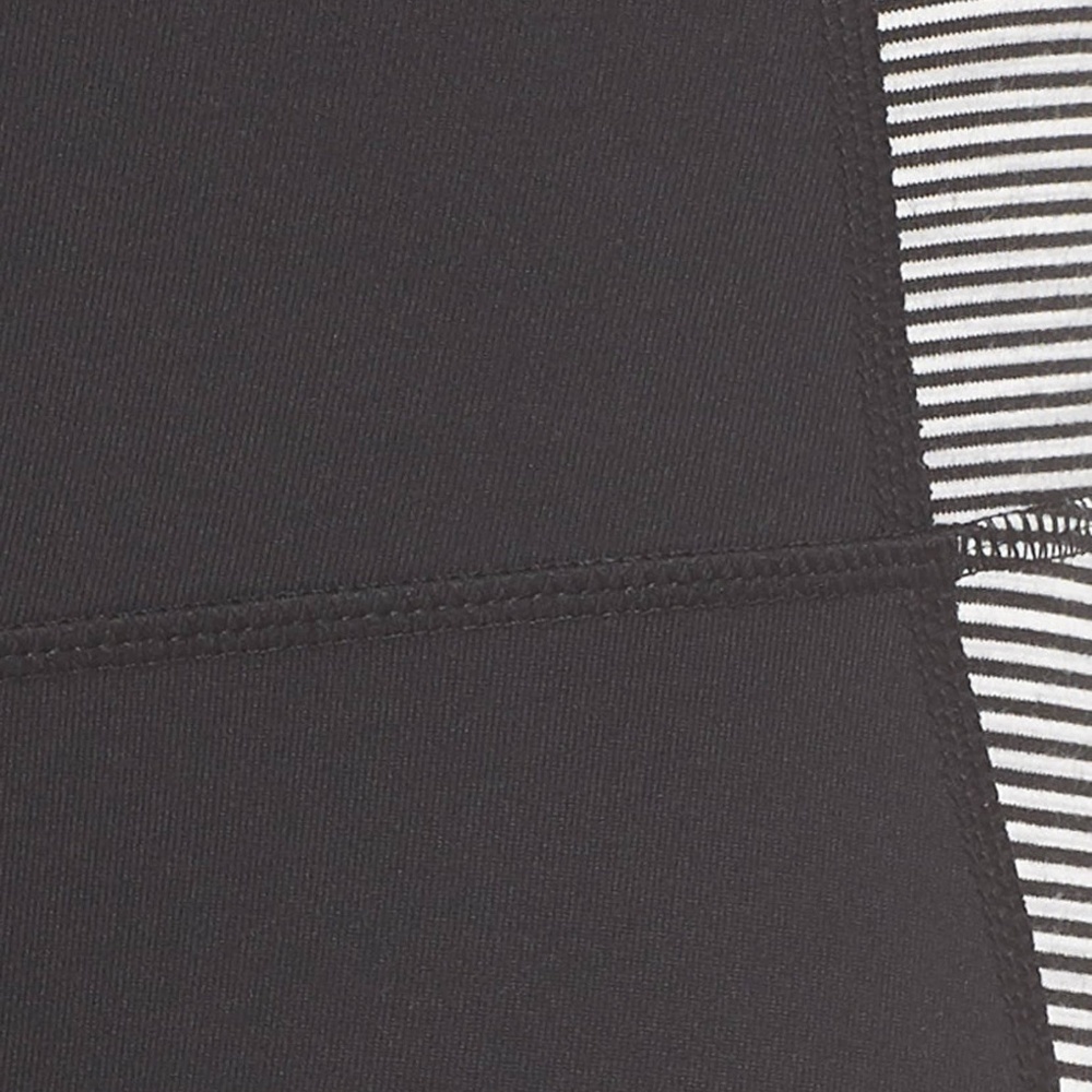 Zella High Waist Crop Leggings Stripe Panel XS - Picture 2 of 6